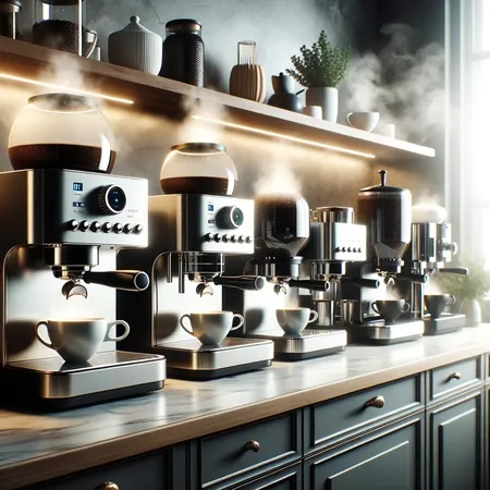 Encuentra cafeteras eléctricas de alta calidad, tecnología avanzada y diseño minimalista para un café perfecto.