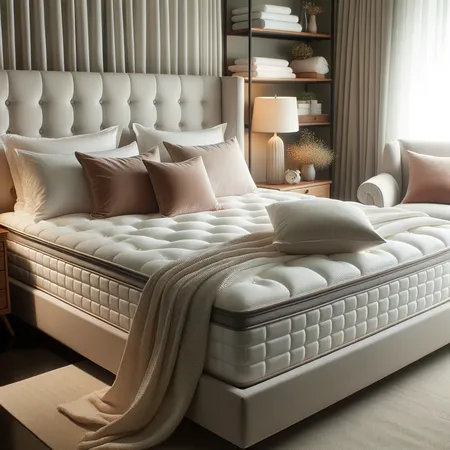 Encuentra colchones y toppers de alta calidad que mejorarán tu descanso. Materiales premium y soporte perfecto.